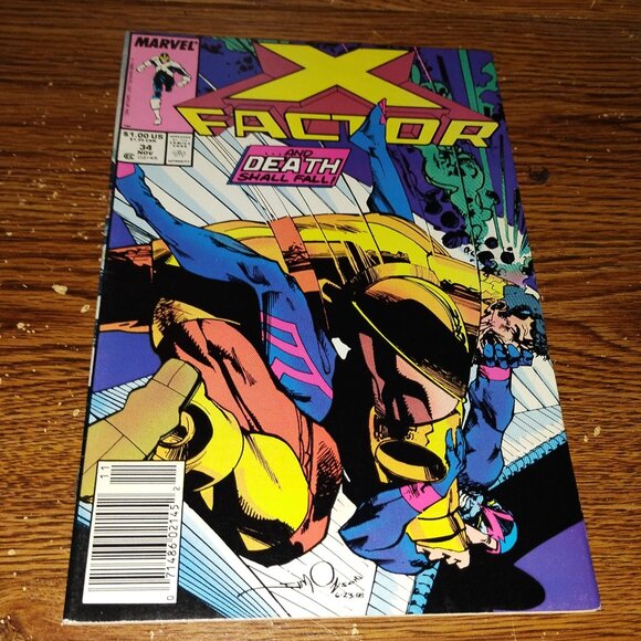X-Factor #34 (Marvel Comics, 1988) - Picture 1 of 3